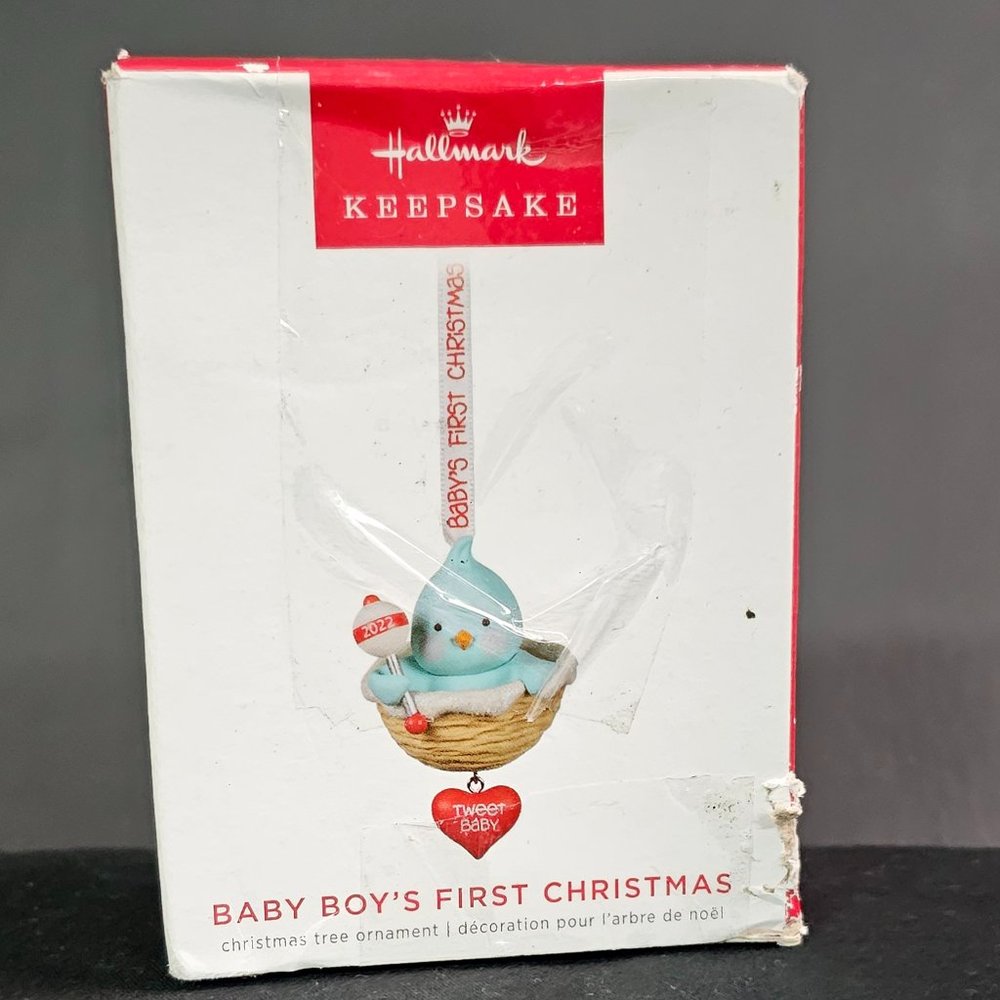 Hallmark Keepsake - Baby Boy's First Christmas - 2022 **NEW in Box**